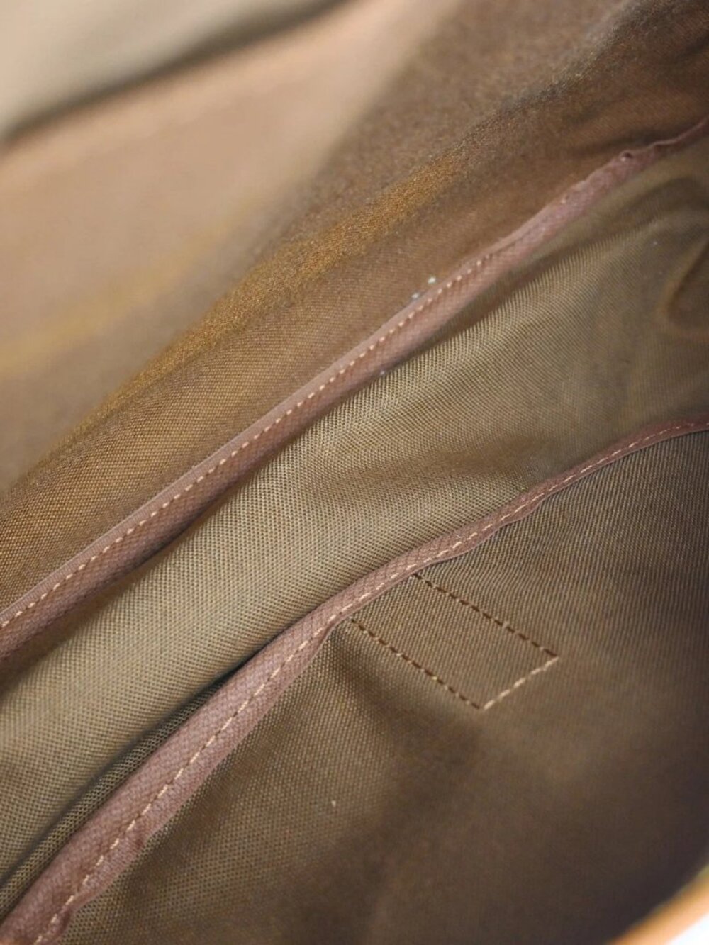 LOUIS VUITTON SAUMUR 35 SHOULDER BAG MONOGRAM M42254 AR0945 YQ07876 - Picture 9 of 14